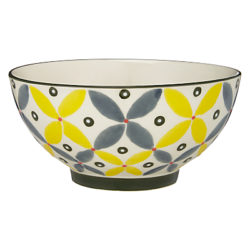 Pols Potten Bowl Grey / Yellow